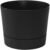 Root & Vessel Majestic Mid-Century Modern Low Profile Cylinder Pot, Matte Black, 6.5″