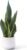 Artificial Snake Plant Potted, 15″ Faux Plant, Suitable for Home Office Living Room Window Sill Indoor Decor Housewarming Gifts