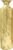 Hosley 21.75″ Tall Gold Metal Floor Vase – Decorative Textured Metallic Cylinder for Floral Arrangements, Modern Home Decor & Centerpiece