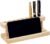 PH PandaHall Wooden Pen Display Stand Wood Pencil Holder for Desk, Solid Wood Pen Organizer with 9 Slots and Phone Holder for School Office Home Store, 7.87×3.15×2.68 inches