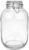 Folinstall Gallon Glass Jar with Airtight Lid – Large Mason Jar for Pickled Eggs, Kombucha, Limoncello, Sun Tea (Extra Gasket)