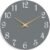 Roymnie Wall Clock 14 Inch, Modern Wall Clocks Battery Operated, Silent Non Ticking Clock Decorative for Living Room, Office, Home, School (Gray)