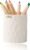 minimaliving Pen Holder,Nordic Style Silicone Waterproof Pencil Holder for Desk Simple&Modern Minimalist Makeup Organizer Multifunctional Office Supplies for Home,Kids and School(Beige)