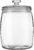 Folinstall Wide Mouth Apothecary Jar with Lid, 0.5 Gallon Glass Jar for Kitchen Storage and Laundry Room Organization, 72 oz Clear Glass Container for Cookie, Candy, Sugar, Flour, Nuts