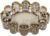 Alice Lane Original Bubble Candle Dish – Chic Smoky Glass Candle Dish for Home Decor – Decorative Modern Candle Holder for Small Candles & Diffusers