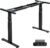 TOPSKY Dual Motor 3-Stage Standing Desk Frame, Electric Height Adjustable Sit Stand Desk Legs for DIY Table Tops up to 80” x 31.5”, 300 lb Heavy Duty Capacity with Memory Controller, Black Frame Only