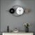 Decorative Wall Clocks for Living Room Decor, Large Modern Metal Wall Clocks Battery Operated for Bedroom Kitchen Office Home 31 Inch Big Silent Black Clock Wall Decor Non Ticking for Indoor