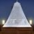Universal Backpackers Mosquito Net for Single to King-Sized Beds – Fully-Enclosed Bed Canopy for Travel or Decoration – Free Bag, Hanging Kit & Adhesive Ceiling Hooks for Easy Setup
