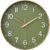 HZDHCLH Wall Clocks Battery Operated,12 inch Silent Non Ticking Modern Wall Clock for Living Room Bedroom Kitchen Office Classroom Decor (Olive Green and Gold)