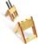 YUNCHUN Wood Pen Holder, Wooden Desk Accessories for Office, Business Desk Organizers, Executive Pens Display Stand for Decoration, Pencil Holder Desktop Pen Holder