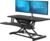 VERSADESK EvoLift 40″ Electric Standing Desk Converter, Sit to Stand Motorized Desk Riser, 1-Button Easy Lift, Dual Monitor Workstation, Wide Keyboard Tray, Built-in Device Stand, Black