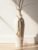 Sziqiqi Metal Tall Floor Vase: 23.2in Large Boho Vase for Pampas Grass – White Slender Decorative Vase Big Standing Rustic Farmhouse Flower Holder for Living Room Indoor Fireplace Home Decor Corner