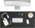 Smead Desk Pad, Vegan Leather Desk Mat with Non-Slip Faux Suede Backing, Perfect Desk Organizer for Office Decor, 36” x 17” Large, Charcoal (64828)