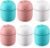 Hortsun 6 Pcs Portable Small Humidifier USB Personal Desktop 220 ml Mini Humidifier for Bedroom Plants Car Office Room Home Travel (White,Pink,Green)