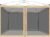 Canopy Mosquito Net for 10×10 Pop up Canopy Gazebo Tent, Replacement Netting Screen Mesh Sidewalls for Patio, Backyard, Camping, Outdoor Use (Net Only, Frame Not Included) (Beige)