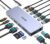 USB C Laptop Docking Station Dual Monitor for Dell/Lenovo/HP, 15 in 1 USB C Hub Multiport Adapter Dongle Dock USB-C to 2 HDMI 4K@60Hz, 8K DisplayPort, 2 USB-C 10Gbps, 5 USB-A, 100W PD, Ethernet, SD/TF