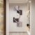 homary 39.4″ Silent LED Wall Clock – Modern Abstract Geometric Design for Living Room & Bedroom Decor | Non-Ticking, Easy to Install