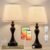 Seealle Touch Lamps for Nightstand – Bedside Lamps Set of 2, 3 Way Dimmable, USB C+A for Bedroom & End Tables (LED Bulbs Included)