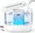 Dreo Humidifiers for Bedroom, 4L Top Fill for Large Room, 36H Runtime, 28 dB Quiet Supersized Cool Mist Air Humidifier for Baby Nursery, Plants, Indoor, Night Light, Easy to Clean & Fill, White