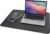 Vine Creations Leather Desk Mat 24″ x 17″, Desk Protector, PU Leather Desk Pad, Non Slip Small Desk Pad Mat, Desk Blotter, Desk Pads on Top of Desks, Home or Office Small Desk Mat (Black)
