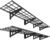 FLEXIMOUNTS 12-inch-by-72-inch Wall Shelf Garage Storage Rack Wall Mounted Floating Shelves,1x6ft,Black, 2-Pack, Classic Series
