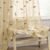MIULEE Beige Sheer Curtains 2 Panels Embroidered Leaf Patterned Rod Pocket Floral Semi Sheer Faux Linen Window Curtains Drapes Set for Living Room Bedroom Dining Room, 52×84 Inches Long