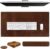 Elizo Real Leather Desk Mat Set (32×16) Large Desk Cover Desk Blotter Protector Computer Gaming Mouse Pad Table Laptop Office Desktop Accessories