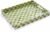 CHI AN HOME 15.8″ x 11.8″ Decorative Rectangular Tray with Natural Capiz Shells, Checkered Tray with Handles, Serving Tray for Ottoman, Coffee Table, Kitchen Counter Home Decor (Pistachio Green)