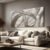 VAYIMDH Canvas Wall Art for Living Room Large Graffiti Wall Decor Grey and Beige Picture Painting for Home Office Bedroom 29″x 58″ Ready to Hang
