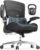 Ergonomic Office Chair – Office Desk Chair with Adjustable Lumbar Support – Mesh Comfy Chair with Flip-Up Arms – Heavy Duty Gaming Chairs for Adults Home and Business