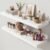 Dreamland 40 Inches Floating Shelves for Wall, 9.3″ Deep Long Floating Shelves Set of 2, Large Display & Storage Shelf, Wall Shelf for Bathroom Bedroom Living Room Kitchen Office, White