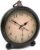 TooTa Vintage Retro Analog Alarm Clock, 4 inch Super Silent Non Ticking Small Clock with Night Light, Battery Operated, Simply Design, for Living Room, Bedroom, Bedside, Desk, Gift Clock (Arabic)
