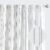 jinchan White Curtains Blue Striped Curtains 84 Inch Length for Living Room Bedroom Window Treatment Modern Linen Look Ticking Stripe Pinstripe Privacy Light Filtering Back Tab Rod Pocket 2 Panels