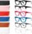 6 Pack Reading Glasses for Women Blue Light Blocking Computer Square Readers with Spring Hinge (Mix Color, 2.00, x)