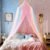 Comtelek Mosquito Net Bed Canopy for Girls,Rainbow Canopy Bed Curtains Full Queen Size from Ceiling,Dome Mosquito Netting Bed Tent Twin Girls Princess Canopy King Bed Decor