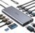 USB C Laptop Docking Station Dual Monitor HDMI for Dell/Lenovo/HP Laptop 14 in 1 USB C Hub Multiport Adapter Dongle Dock USB C to 2 HDMI 4K+DisplayPort+Ethernet+4USB+2USB C+100W PD Charger+SD/TF+Audio