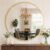 Bathroom Mirror for Wall, 24 Inch Round Mirror, Matte Gold Metal Framed Circle Vanity Mirror for Bathroom Bedroom Living Room Entryway, Anti-Rust, Tempered Glass, Hanging or Leaning