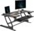 VIVO 42 inch Electric Height Adjustable Stand Up Desk Converter, VE Series, Sit to Stand Tabletop Dual Monitor Riser with USB Port, Black, DESK-V000VLE