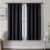 Gwine Black Blackout Curtains for Bedroom 63 Inch Length – Thermal Insulated Light Blocking Window Curtain Panels, Solid Room Darkening Drapes for Living Room, 2 Panels, Each W40 x L63