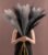 SeptCat 9 Pcs 45″ Faux Dried Pampas Grass Tall Decor, Fluffy Fake Long Pompas Artificial Black Grey Gray Pompous Stems Bouquet Flower Arrangement Vase Filler for Boho Home Wedding Decoration
