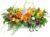 Artificial Tulip & Dahlia Table Centerpiece Lifelike Faux Flowers with Decorative Lemons & Greenery, Spring & Summer Tabletop Decor for Dining Room, Kitchen Island, Coffee Table, Weddings & Home
