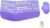 Wireless Ergonomic Keyboard and Mouse Combo with PU Wrist Rest, Carpal Tunnel Keyboard, 2.4G Colorful Split Ergo Keyboard, Comfortable Natural Typing, Compatible with PC/Laptop (Purple)