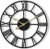 Sorbus Large Wall Clock for Living Room Decor – 12 inch Big Wall Clock Decorative – Battery Operated – Roman Numeral Analog Large Clock for Bedroom, Room, Home, Kitchen, Office, Wall Decor (Black)