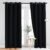 NICETOWN Black Out Curtains for Bedroom 84 inches Long – Light Reducing Thermal Insulated Solid Grommet Curtains/Panels/Drapes for Living Room (Set of 2, W52 x L84)