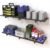 2 Pack Garage Wall Shelving, 46” x 12.6” Garage Shelf Wall Mounted, Heavy Duty Storage Shelves 360 LBS Capacity, Floating Storage Rack with 8 Hooks, Metal Shelf Organizer for Basement, Workshop