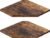 Fun Memories Corner Shelf Wall Mount, Floating Corner Shelves, Set of 2 Corner Wall Shelf Organizer, Rustic Wood Wall Storage Display Shelves for Living Room Bedroom Bathroom Kitchen, Rustic Brown | Organizer