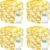 4 Pack 60 LED Fairy Lights Battery Operated with Timer, 20FT Waterproof String Lights Indoor Outdoor, Cuttable Battery Light for Home Bedroom Wedding DIY Centerpiece Christmas Decorations (Warm White)
