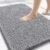 Arotive Bathroom Rugs 30×20, Extra Soft Absorbent Shaggy Chenille Bath Rugs, Machine Washable Rubber Backing Non-Slip Bath Mats for Bathroom Floor Tub and Shower, Home Decor Accessories, Grey