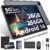 2026 Gemini AI Android 16 Tablet, 10 inch Tablet with Keyboard, 26GB+256GB (2TB Expand), 2-in-1 Tablets with 8-Core, 5G WiFi, 8000mAh, GMS, GPS, Electronic Tablets PC with Mouse, Case, Stylus (Black)
