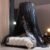 Kertnic Gorgeous Moon Printed Bed Canopy for Girls & Adults, Room Decorative Cozy Bed Curtain Canopy Drapes, Round Dome Luxurious Lace Princess Canopies Mosquito Netting (Print Moon)